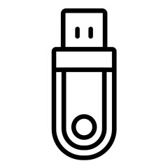 Vector Design Usb Icon Style