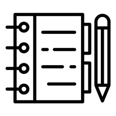 Vector Design Sketchbook Icon Style