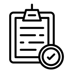 Vector Design Complete Project Icon Style