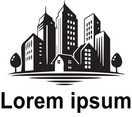 Obraz premium vector real estate logo 