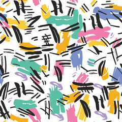 Abstract Scribble Doodle Pattern Vector Inspired