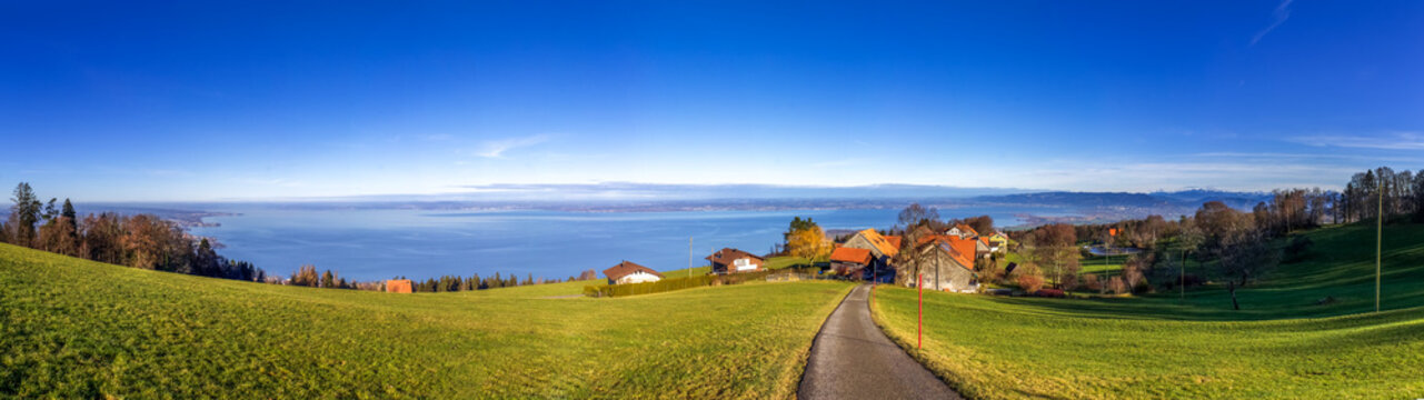 F&uuml;nfl&auml;ndereck, Scheidegg, Bodensee 