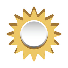 Shopping center discount round icon image. Simple flat design stile with shadows coming out of the paper. suitable for e-commerce, buy now. design template vector