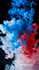 Fototapeta premium red and blue