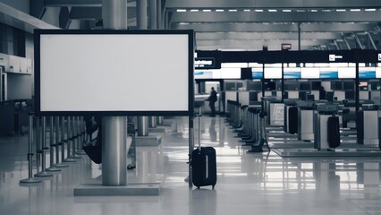 Tranquil Terminal: Awaiting Passengers and Destinations