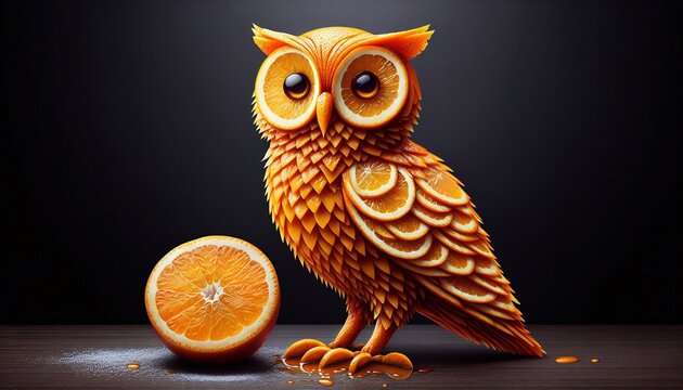 Lustige Fr&uuml;chtefiguren, Eurle, Orange