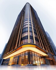 Obraz premium Modern style building