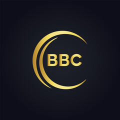 BBC logo. B B C design. White BBC letter. BBC, B B C letter logo design. B B C letter logo design in FIVE, FOUR, THREE, style. letter logo set in one artboard. B B C letter logo vector design.