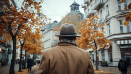 A man wearing a hat