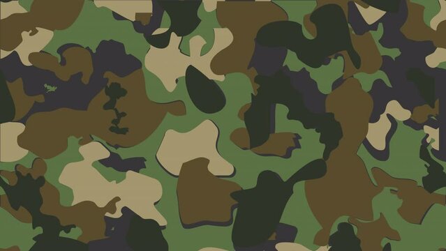 Texture military camouflage seamless pattern transition