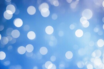 blue bokeh background