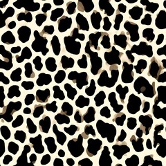 
leopard print vector background, fashionable pattern for printing clothes, fabric, paper