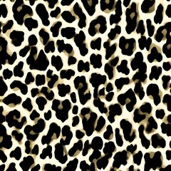 Fototapeta premium leopard background, leather texture, vector print, fashion design for textiles