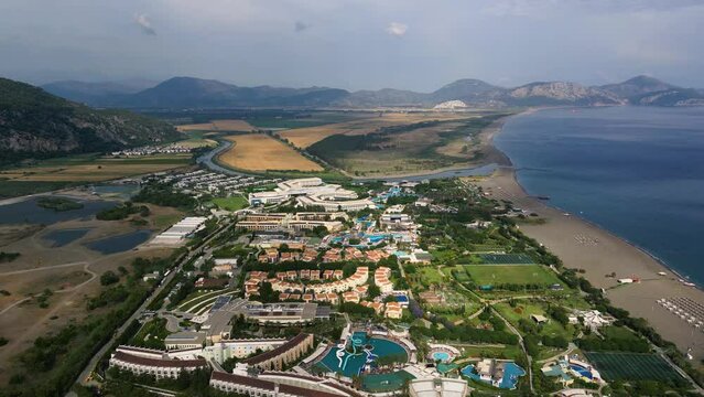 Iztuzu Beach near Dalyan, in the Ortaca District of the Province of Mugla