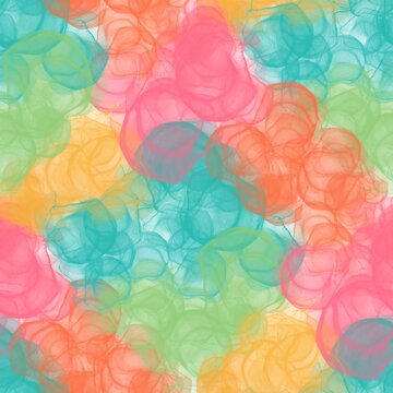 Patr&oacute;n sin costuras, patr&oacute;n infinito,. Arte abstracto y colorido para estampado de telas o dise&ntilde;o de empaque. Manchas de tinta de alcohol y acuarela coloridas. Arte abstracto de colores.