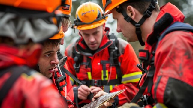 Planning for Safety: Rescue Workers Strategizing a New Training Program