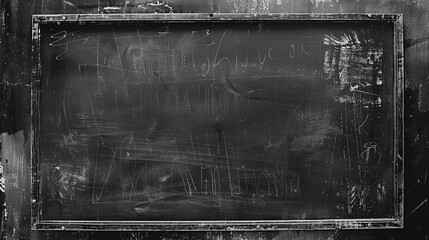 black and white chalk board on blackboard