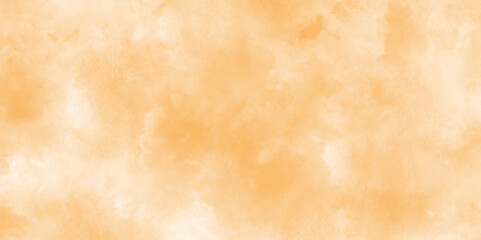 Pastel yellow beige Aquarelle painted paper template texture Background banner,Brushed Painted Abstract Background. Brush stroked painting. watercolor background with watercolor splashes used as