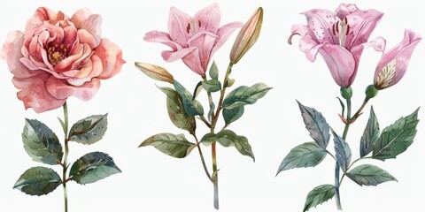 Beautiful Floral Arrangement for Greeting Cards Generative AI