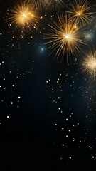 Celebrate New Year's Eve with Sparkling Banners Generative AI