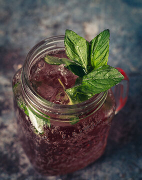 drink menta berris fresh soda