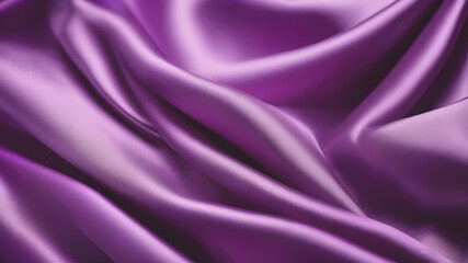 Fototapeta premium Abstract Background Purple Violet Silk Fabric Texture, Luxury Cloth, Liquid Wave With a transparent background