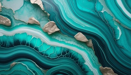 liquid painting the swirls of marble or the ripples agate or geode fluid abstract teal acrylic art...