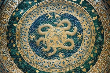 Obraz premium detail of a tile