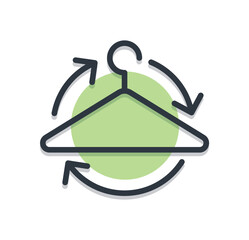 Reduce, reuse and recycle symbol
