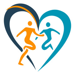 logo for a business care manager specializing in exercise therapy for cardiac and pulmonary health in older adults (60+)