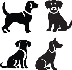 Dog silhouette  bundle  ,Dog vector,Dog outline,Dog silhouette