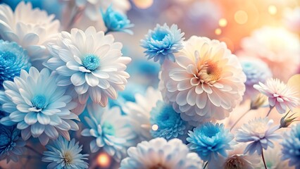 flowers in the wind