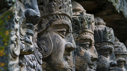 Obraz premium In the mystical atmosphere of Ellora Caves This am_003