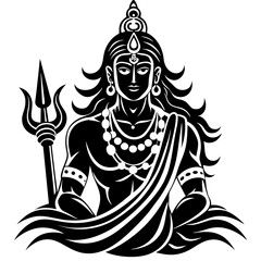 Lord Shiva logo icon