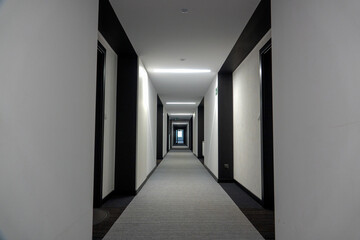corridor in a modern apartment building