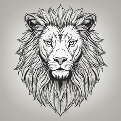 Obraz premium Wild Tiger Head Vector Illustration as a Powerful Symbol of Nature
