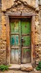 wooden door