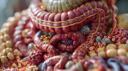 Immersive of the Intricate Gastric Landscape A Captivating Anatomical Odyssey