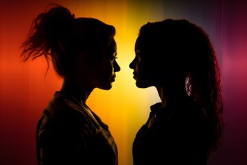 Two Girls lgbt, pride month, same sex couple, love is love, tolerance