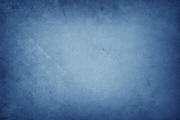 Blue textured concrete wall background