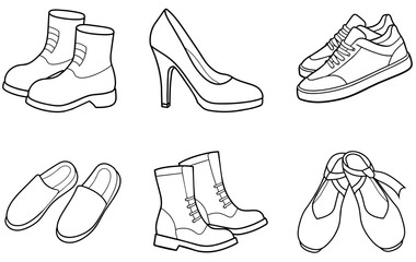 set of shoes