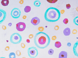 Pattern Doodle. Modern Ethnic Embroidery. Acrylic