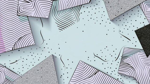 Abstract modern white and gray pattern geometric luxury gradient line background random square shape design. 3d shadow effects, modern design template background. layered geometric triangle shapes.