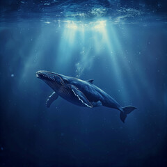 Fototapeta premium whale