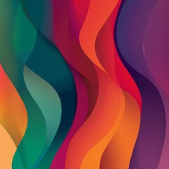 Vibrant Solid Color Background for Creative Projects Generative AI