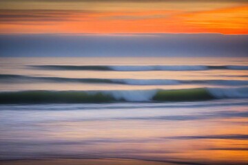 Obraz premium sunset over the sea