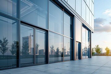 Modern Glass Building Against Sky