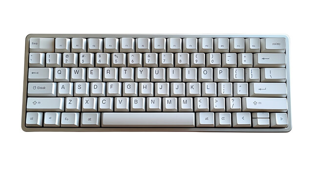 The Das Keyboard 4 Professional is a mechanical keyboard. It features a white backlit, 104-key layout and Cherry MX Brown switches.
