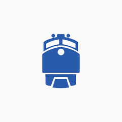train railway public transport icon