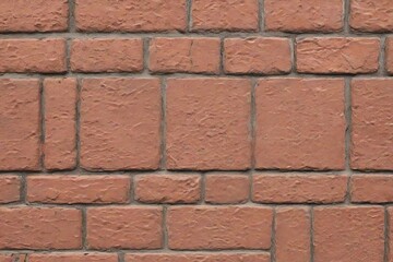 Obraz premium red brick wall